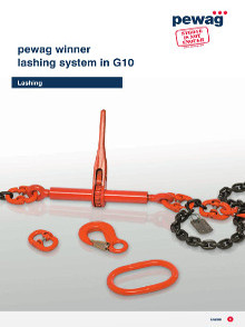 Catálogo Pewag winner Sistema de amarração de cargas em grau 10