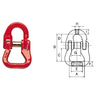 Elo de ligação para Cintas RSK