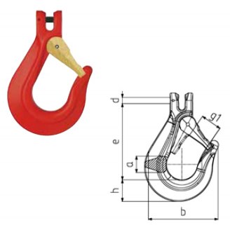 Gancho clevis especial aumentado VHKS