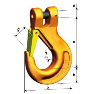 Gancho Clevis com Trava KHSW